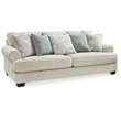 Pemberly Row Set of 3 Polyester Sofa & Loveseat & Armchair in Beige