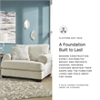 Pemberly Row Set of 3 Polyester Sofa & Loveseat & Armchair in Beige