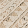 Pemberly Row 2.6' x 8' Modern Tribal Jute & Cotton Runner Rug in Natural