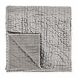 Pemberly Row Transitional Rayon Velvet & Cotton Sateen Queen Quilt in Gray