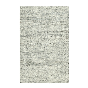 Pemberly Row 60 x 96&quot Heathered Effect Jute & Wool Area Rug in Gray