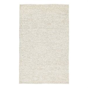 Pemberly Row 108 x 144&quot Handspun Jute Fabric Area Rug in Ivory