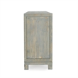 Pemberly Row 4-Door Transitional Wood Sideboard in Antique Blue