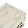 Pemberly Row 6-Door Transitional Wood Sideboard in Distressed Ivory