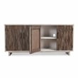 Pemberly Row Transitional 4-Door Wood Sideboard in Bone White