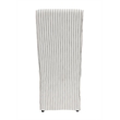 Pemberly Row Fabric Upholstered Dining Chair Cream Striped (Set of 2)