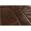 Pemberly Row Contemporary Brown Premium Leather Dining Chair (Set of 2)