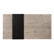Pemberly Row Transitional Reclaimed Oak Wood Coffee Table in White