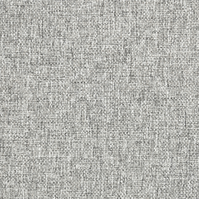 Pemberly Row Teak Wood Fabric Upholstery Modern Outdoor Sofa in Gray