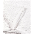 Pemberly Row Transitional Cotton Linen Blend White Queen Quilt