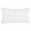 Pemberly Row Transitional Cotton Linen Blend White King Sham