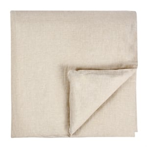 Pemberly Row Transitional Linen Cashmere Fabric Queen Beige Duvet