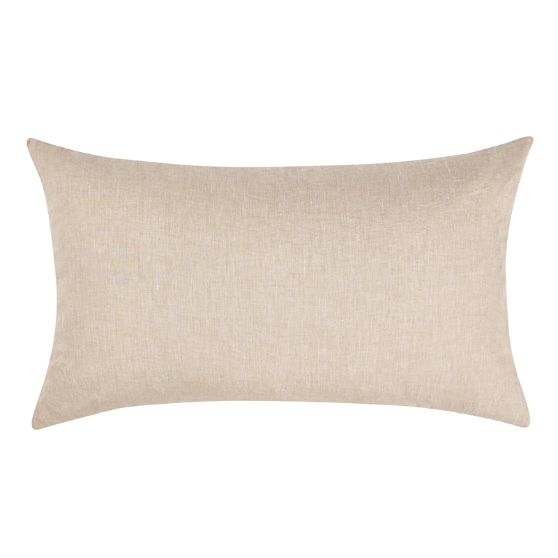 Pemberly Row Transitional Fabric Linen Cashmere King Beige Sham