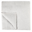 Pemberly Row Transitional Linen Cashmere Fabric Queen White Duvet