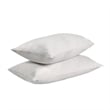 Pemberly Row Transitional Linen Cashmere Fabric King White Sham