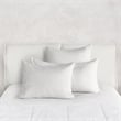 Pemberly Row Transitional Linen Cashmere Fabric King White Sham