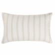 Pemberly Row Transitional Abraham Cotton Linen Eggshell Beige King Sham