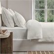 Pemberly Row Transitional Cotton Linen Blend Ivory King Duvet