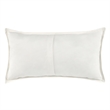 Pemberly Row Transitional Cotton Linen Blend Ivory King Sham