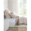 Pemberly Row Modern Transitional Cotton Linen Queen Duvet Natural