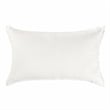 Pemberly Row Transitional Woven Stitch Design Cotton White King Sham