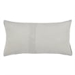 Pemberly Row Transitional Gray Finish Cotton Linen Blend King Sham