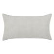Pemberly Row Transitional Gray Finish Cotton Linen Blend King Sham