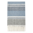 Pemberly Row Lima Belgian Linen Fabric Blue 50