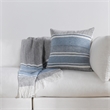 Pemberly Row Lima Belgian Linen Fabric Blue 50