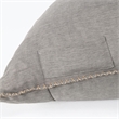Pemberly Row Beige Teardrop Polyester Blend Fabric Lounge Chair