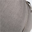 Pemberly Row Beige Teardrop Polyester Blend Fabric Lounge Chair