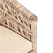 Pemberly Row Outdoor Solid Wood Dining Chair in Natural Tone