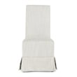 Pemberly Row Transitional Set of Two Fabric Dining Chairs in Natural