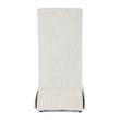 Pemberly Row Transitional Set of Two Fabric Dining Chairs in Natural