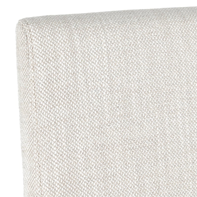 Pemberly Row Transitional Set of Two Fabric Dining Chairs in Natural