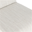 Pemberly Row Transitional Set of Two Fabric Dining Chairs in Natural