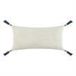 Pemberly Row Cherry 16x36 Linen Fabric Blend Sage Green Throw Pillow