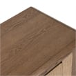 Pemberly Row Transitional Oak Wood Nightstand in Two-Tone Brown