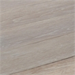Pemberly Row Contemporary Oak Solid Wood Console Table in White Washed