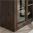 Pemberly Row Transitional Two-Door Oak Wood Cabinet in Cocoa Brown