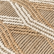 Pemberly Row 2.6'x8' Natural Jute Blend Ivory Hand Woven Accent Rug