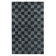 Pemberly Row 8'x10' Indoor Soft Fabric Handwoven Checkered Ink Blue Area Rug