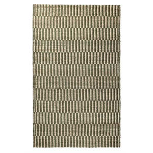 Pemberly Row 8'x10' Jute Handwoven Sustainable Green Accent Area Rug