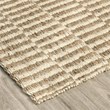 Pemberly Row 8'x10' Jute Handwoven Sustainable Ivory Accent Area Rug