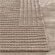 Pemberly Row 5'x8' Recycled Fabric Handwoven Sustainable Beige Accent Area Rug