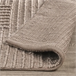 Pemberly Row 8'x10' Recycled Fabric Handwoven Sustainable Beige Accent Area Rug