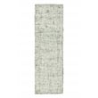 Pemberly Row 2.6'x8' Sustainable Handwoven Jute Blend Fog Gray Accent Rug