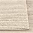 Pemberly Row 9'x12' Wool Blend Fabric Handwoven Beige Accent Area Rug