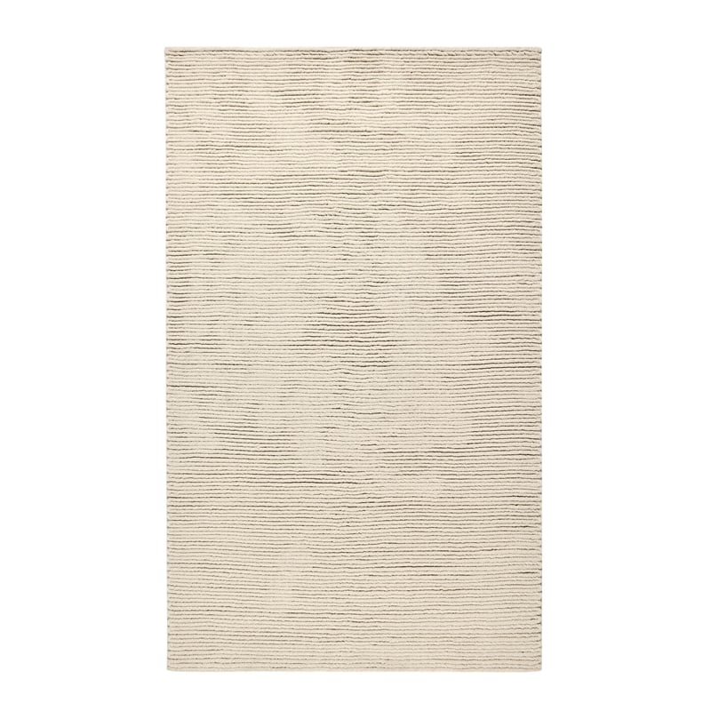 Pemberly Row 9'x12' Wool Blend Fabric Handwoven Beige Accent Area Rug