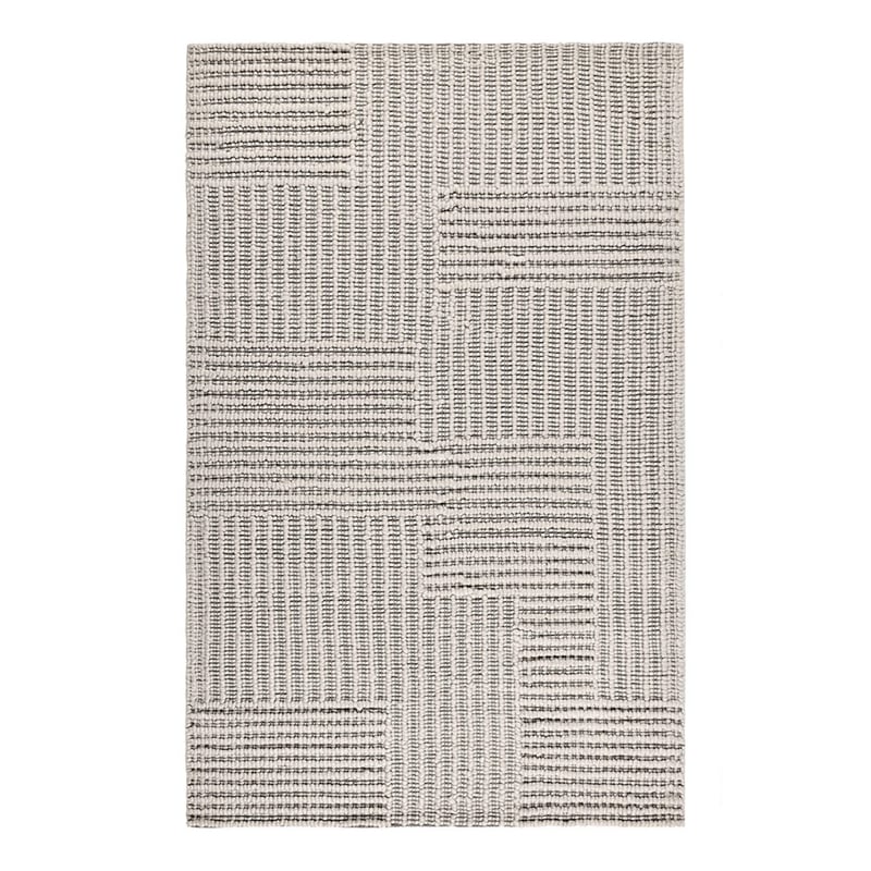 Pemberly Row 5'x8' Recycled Fabric Handwoven Sustainable Gray Accent Area Rug